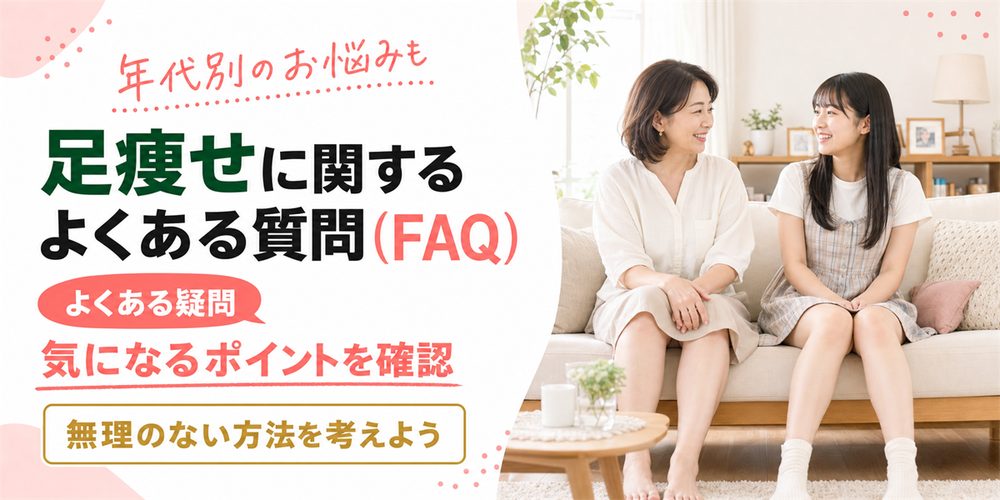 足痩せに関するよくある質問 (FAQ)