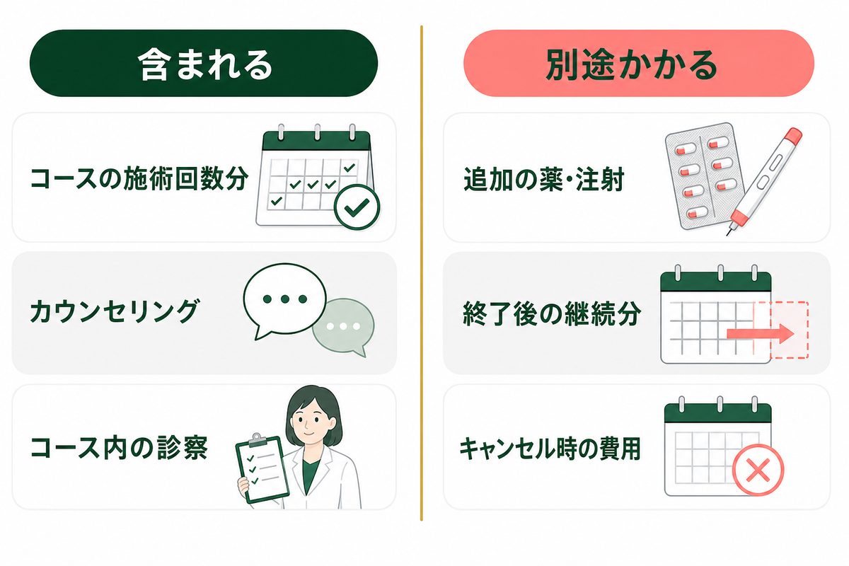 ディオクリニックの料金は総額でいくら？