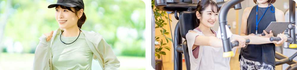 有酸素運動と筋トレ