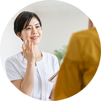 看護師の説明